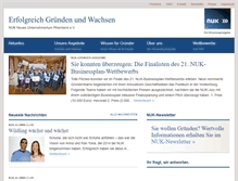 Tablet Screenshot of neuesunternehmertum.de